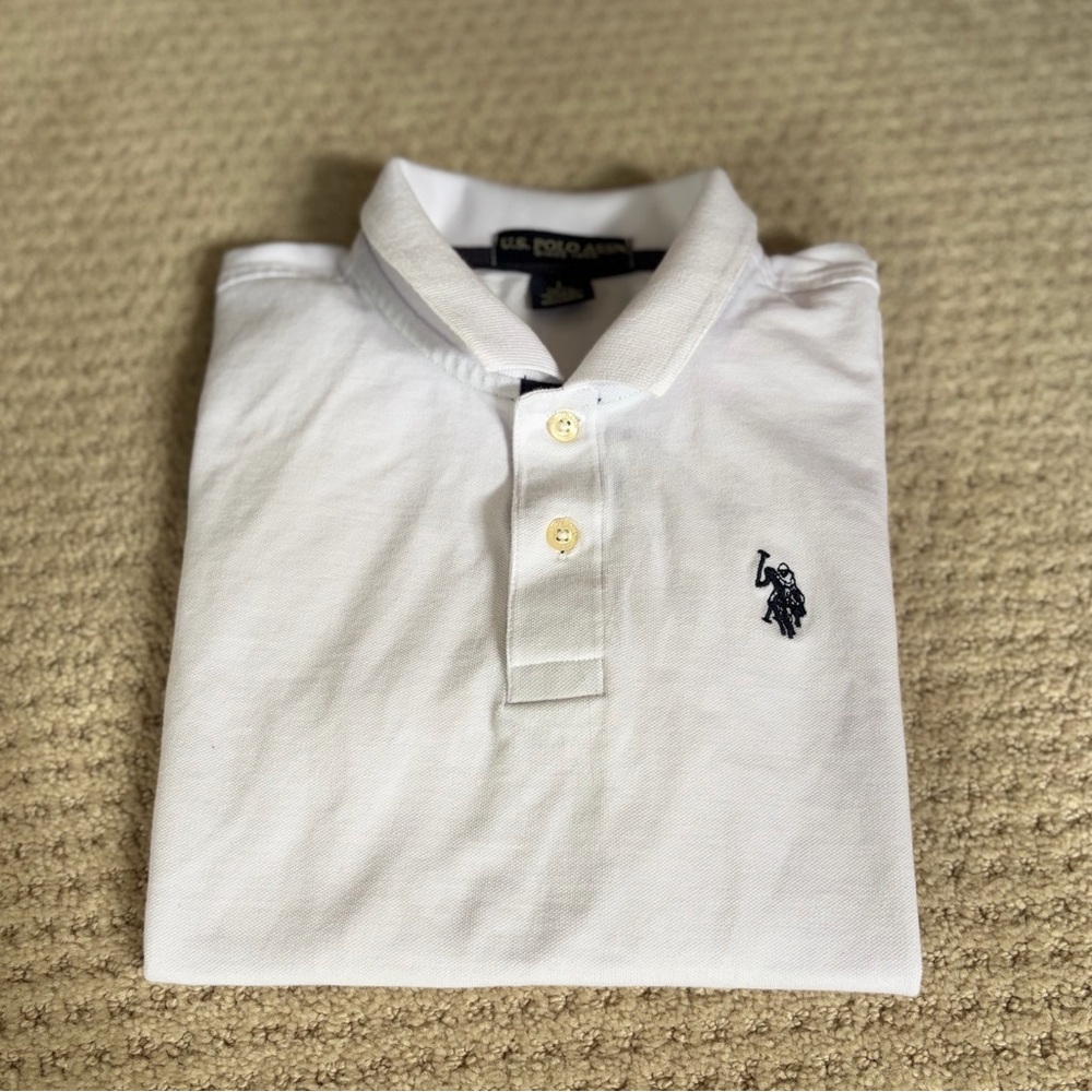 Classic White Polo